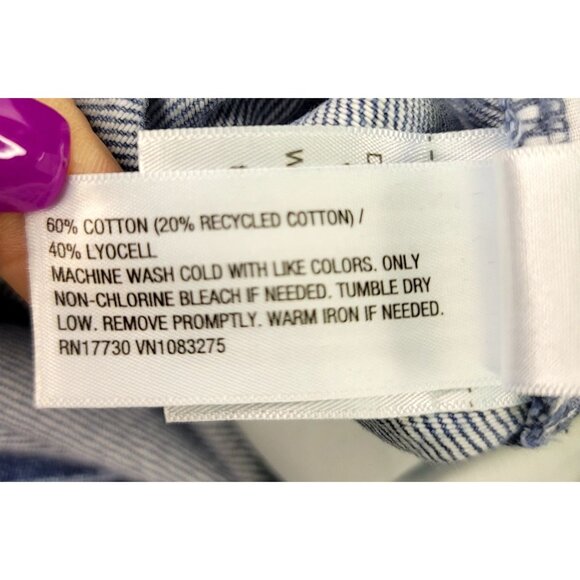 Universal Thread Womens Plus Size Denim Cargo Jeans Size 26 Medium Wash - Picture 5 of 10